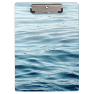 Waving water clipboard