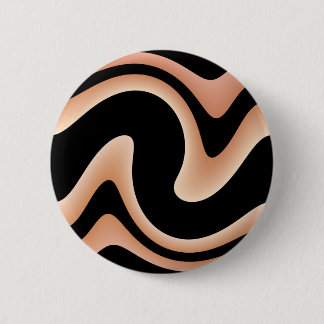 Wavy 6 Cm Round Badge