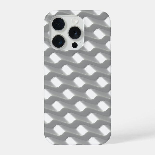 Wavy Bright Pattern iPhone Case (Back)