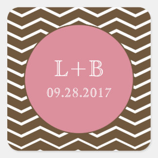 Wavy Chic Party Sticker (Pink)