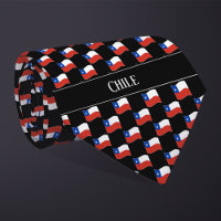 Wavy Chile Flag Pattern