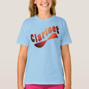 Wavy Clarinet T-Shirt