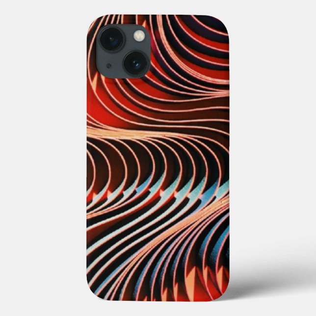 Wavy colours  Case-Mate iPhone case (Back)