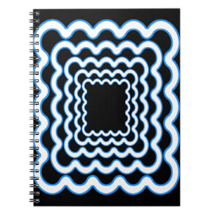 Wavy Frames Notebook