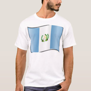 Wavy Guatemala Flag T-Shirt