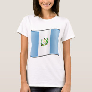 Wavy Guatemala Flag T-Shirt