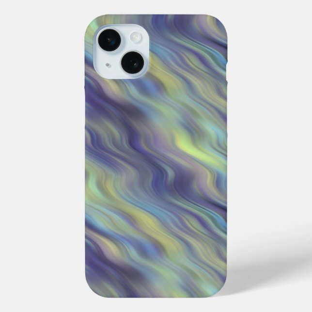Wavy Lavender Texture Case-Mate iPhone Case (Back)