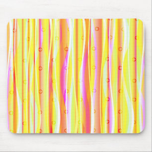 Wavy Lines Mouse Mat
