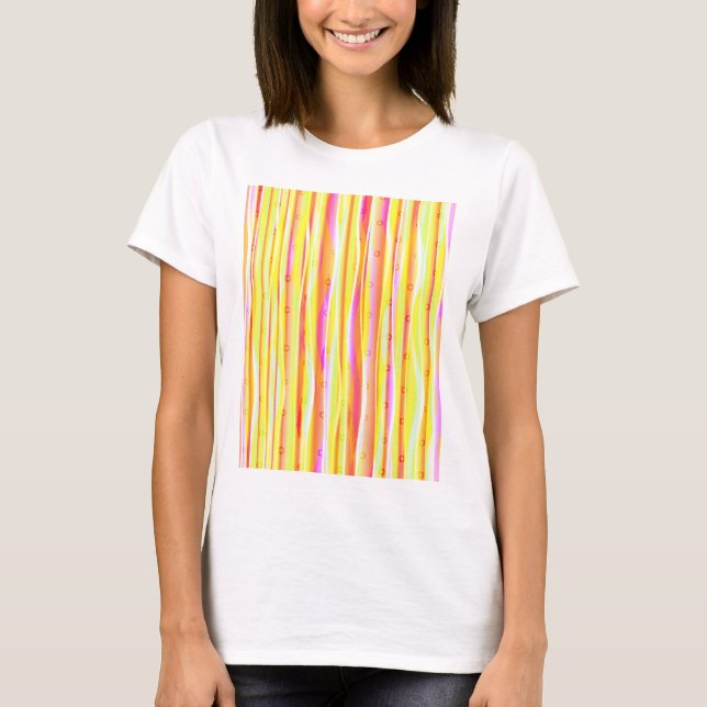 Wavy Lines T-Shirt (Front)