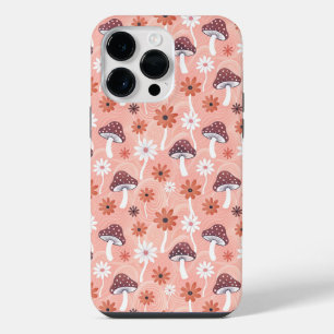 Wavy Mushroom Garden iPhone 14 Pro Max Case