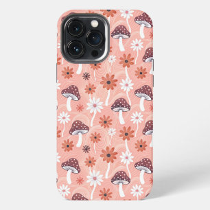 Wavy Mushroom Garden iPhone 13 Pro Max Case
