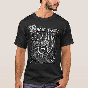 Wavy Music Rudra veena Life T-Shirt