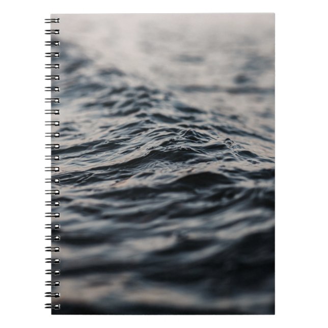 Wavy ocean during daytime notebook (Front)