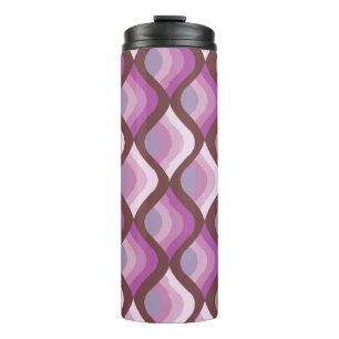 Wavy Ombre Purple All-Over-Print Leggings Thermal Tumbler