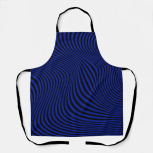 Wavy Optical Illusion Pattern         Apron