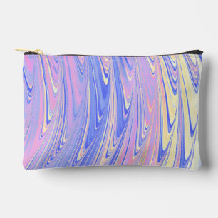 Wavy Pastel Accessory Pouch