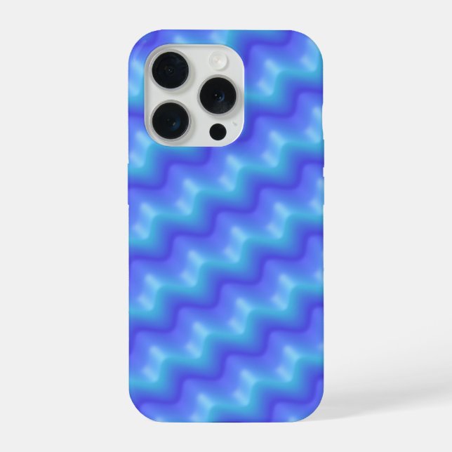 Wavy Pattern iPhone Case (Back)