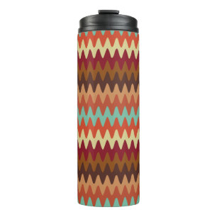 Wavy Pattern Sedona Southwest Thermal Tumbler