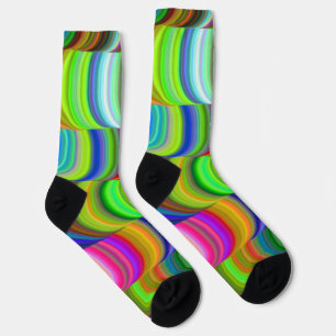 Wavy Pattern Socks