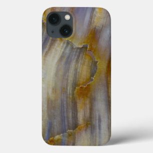 Wavy Petrified Wood iPhone 13 Case