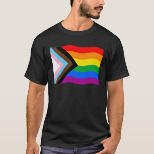 Wavy Progress Pride Flag T-Shirt
