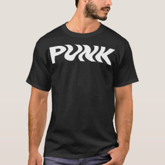 wavy punk design T-Shirt
