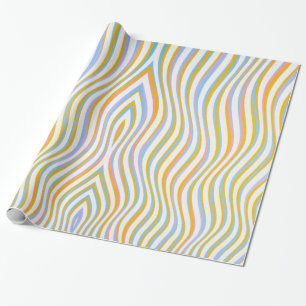 Wavy Stripes Wrapping Paper