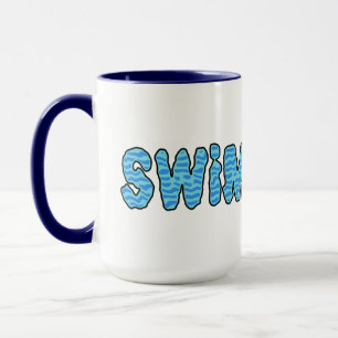 Wavy Swim Mug