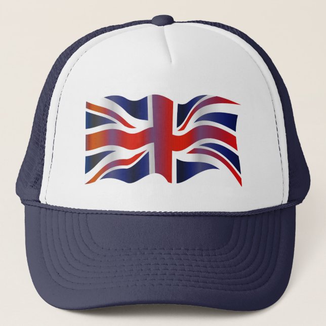 Wavy UK Trucker Hat (Front)