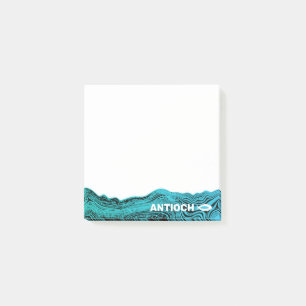 Wavy Waters Jesus Fish Post-it Notes