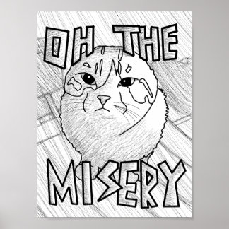 Wawa Cat Poster