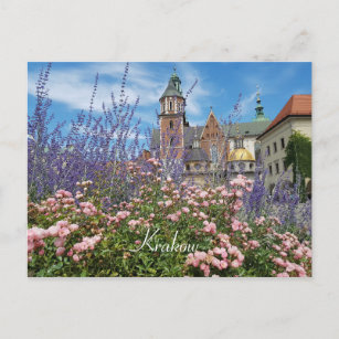 Wawel Castle, Europe, Poland, Krakow Postcard