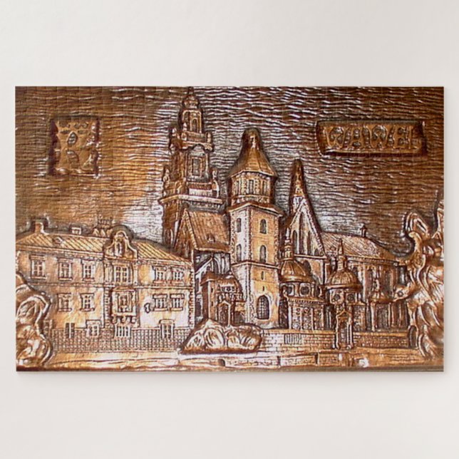 WAWEL CASTLE KRAKOW POLAND JIGSAW PUZZLE (Horizontal)