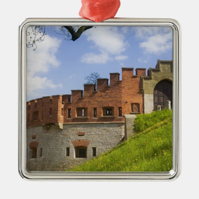 Wawel Castle, Krakow, Poland Metal Tree Decoration (Front)