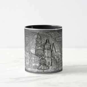 WAWEL CASTLE KRAKOW POLAND PEWTER MUG