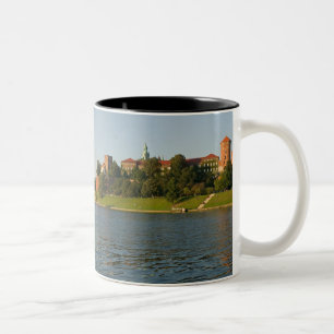 Wawel Hill with Royal Castle and Cathedral, Two-Tone Coffee Mug
