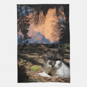 Wawona Dome & Daisy Moo kitchen towel