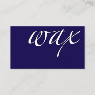Wax: Brazilian Wax Business Card