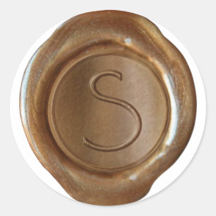 Wax Seal Monogram - Copper - ModernSlim S -