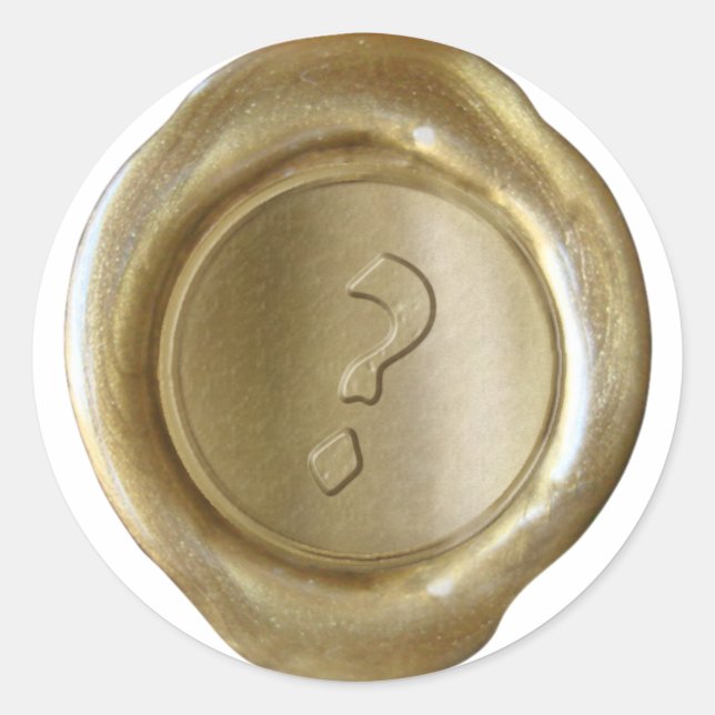Wax Seal Monogram - Gold - Artistic ? - (Front)