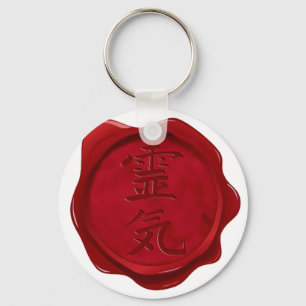 wax seal - REIKI Key Ring