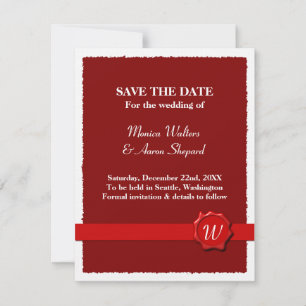 Wax Seal Save The Date
