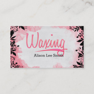 Waxing Business Card