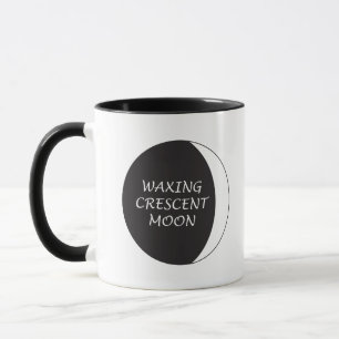 Waxing Crescent Personal Moon Phase Mug