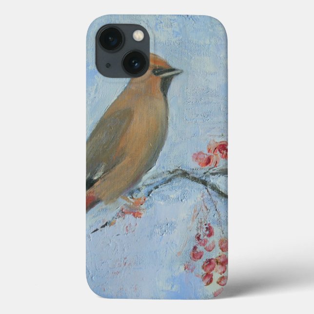 Waxwing Case-Mate iPhone Case (Back)