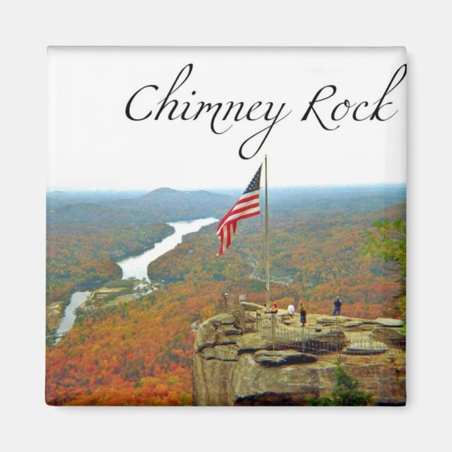 Way Above Chimney Rock Magnet (Front)