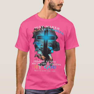 Way Maker Miracle Worker Jesus Lion T-Shirt