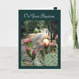 Way of Faithfulness Adult Baptism Card