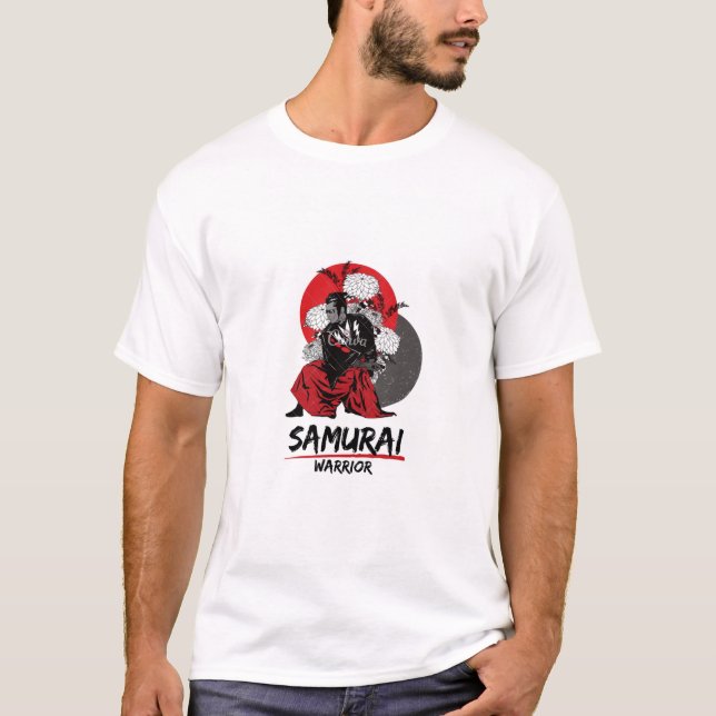 "Way of the Sword: Samurai Warriors Saga Tee" T-Shirt (Front)
