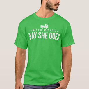 Way She Goes Boys Way She Goes V4 T-Shirt